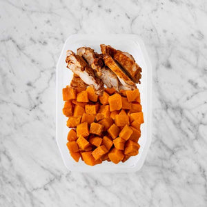 100g Chipotle Chicken Thigh 50g Smokey Pumpkin 100g Smokey Pumpkin