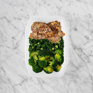 100g Crusted Chicken 50g Kale 100g Broccoli