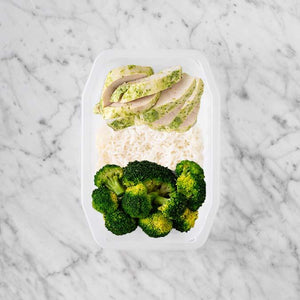 100g Garlic Herb Chicken Breast 200g Basmati Rice 50g Broccoli