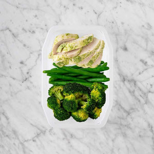 100g Garlic Herb Chicken Breast 200g Green Beans 200g Broccoli