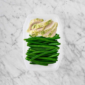 100g Garlic Herb Chicken Breast 250g Green Beans 50g Green Beans