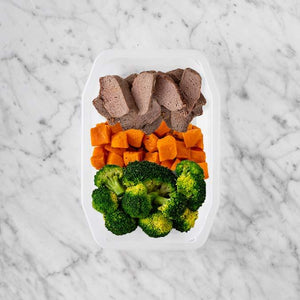 150g Mediterranean Lamb 100g Smokey Pumpkin 100g Broccoli