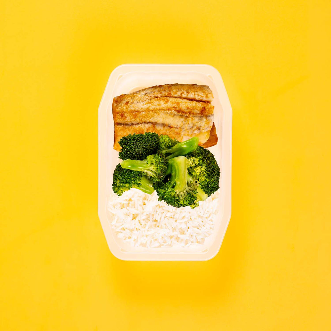 100g Barramundi 100g Broccoli 100g Basmati Rice