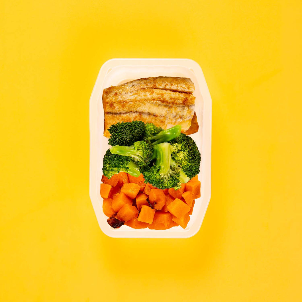 100g Barramundi 100g Broccoli 100g Coconut Pumpkin