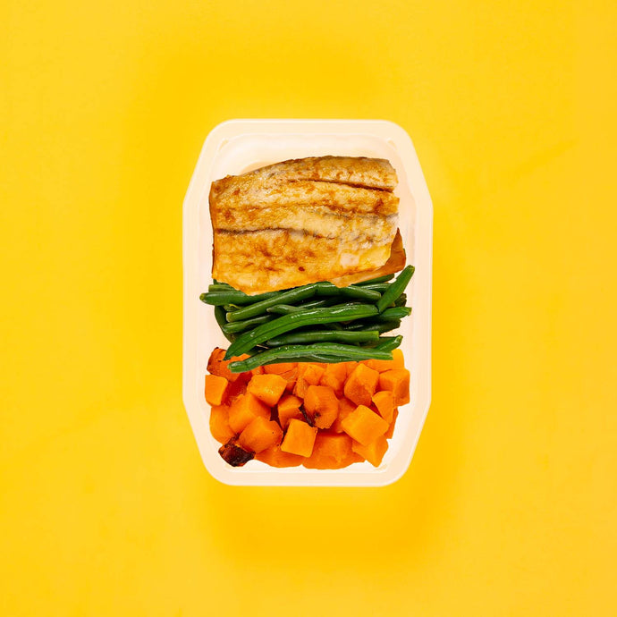 100g Barramundi 100g Green Beans 200g Coconut Pumpkin