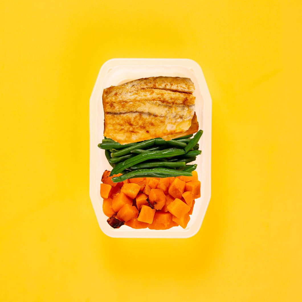 100g Barramundi 100g Green Beans 100g Coconut Pumpkin
