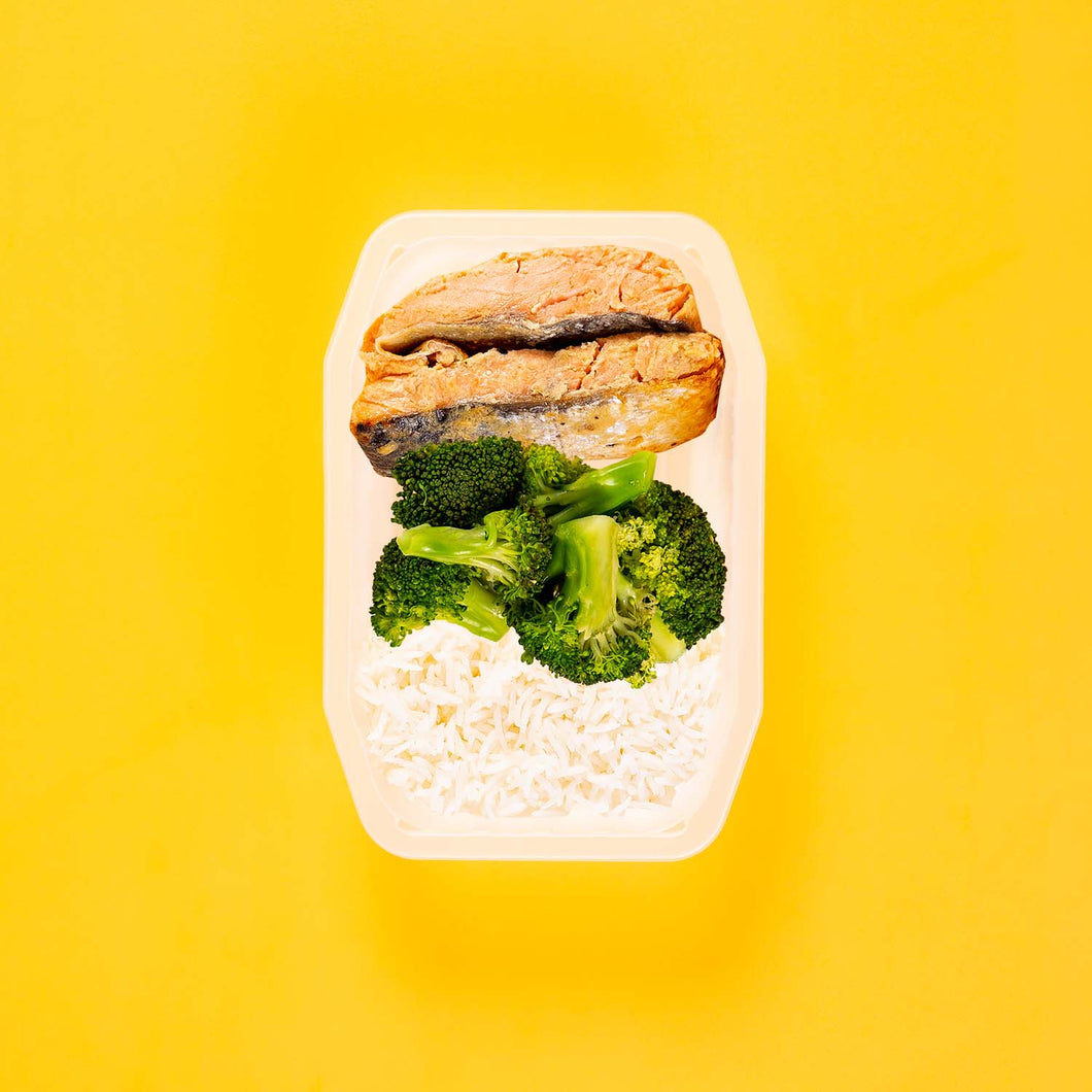 200g Miso Salmon 100g Broccoli 100g Basmati Rice