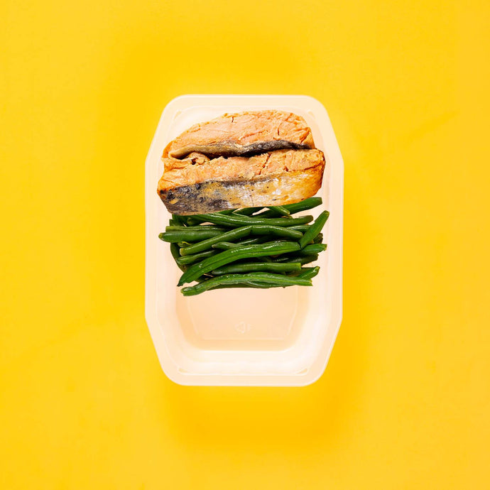 200g Miso Salmon 150g Green Beans 100g No Side