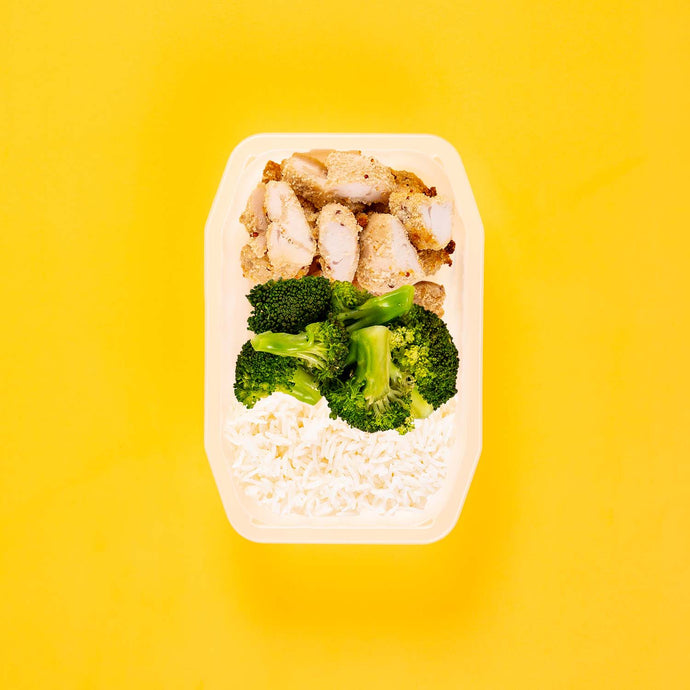 150g Quinoa Chicken Tenders 50g Broccoli 150g Basmati Rice