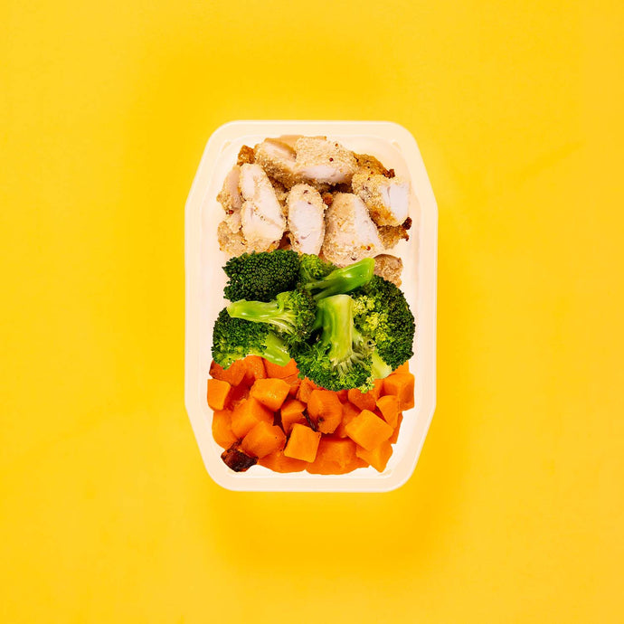 100g Quinoa Chicken Tenders 100g Broccoli 100g Coconut Pumpkin