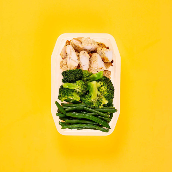 100g Quinoa Chicken Tenders 100g Broccoli 100g Green Beans